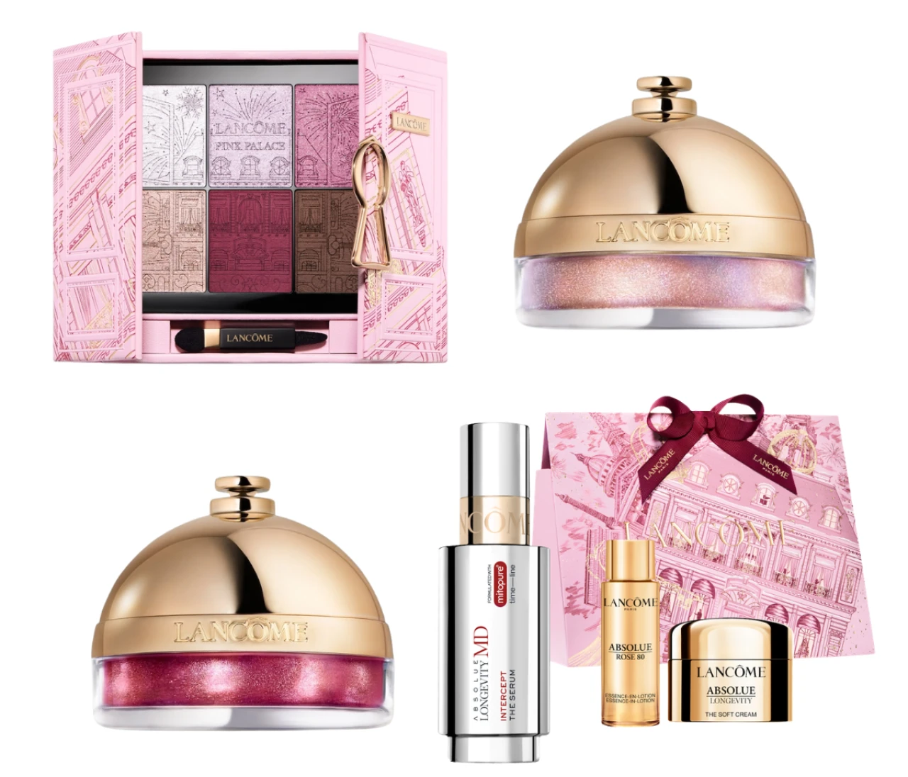 【LANCÔME（ランコム）】今年は“ピンク パレス”がテーマ。限定パレット＆アプソリュの豪華キットが登場！