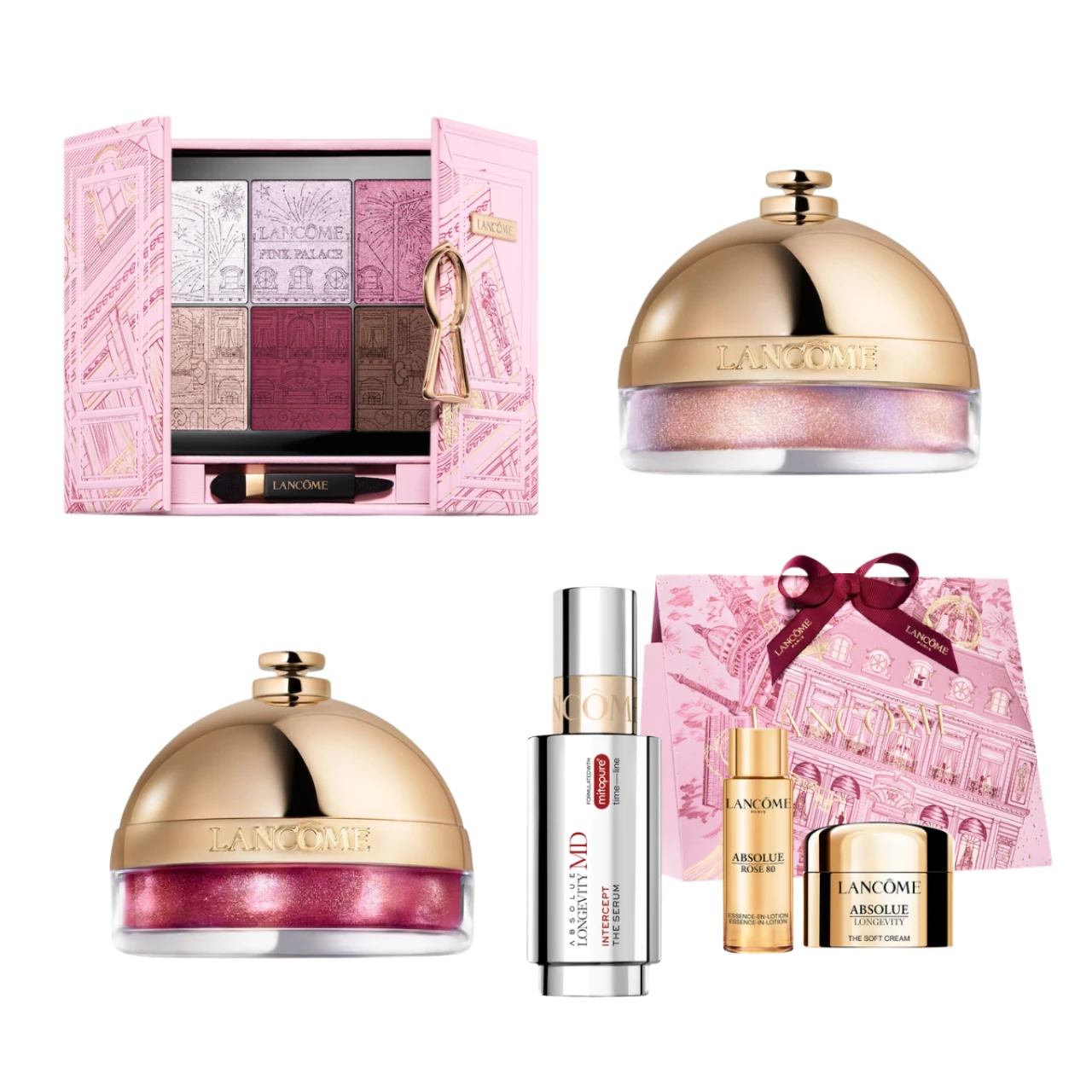 【LANCÔME（ランコム）】今年は“ピンク パレス”がテーマ。限定パレット＆アプソリュの豪華キットが登場！