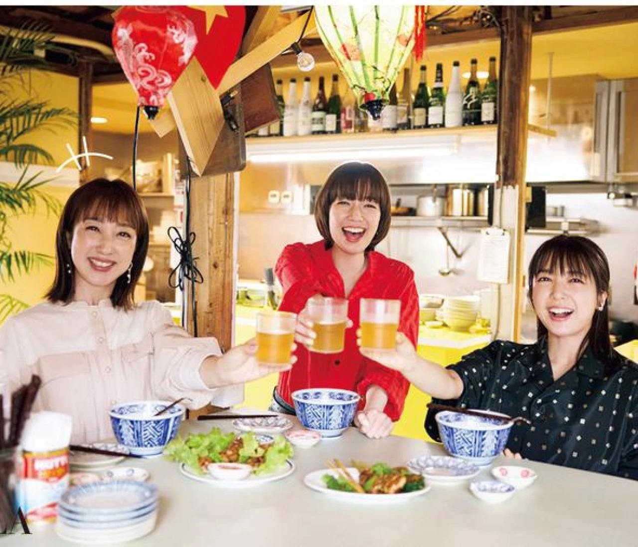 【写真】川田裕美×佐藤栞里×上白石萌音、仲よし3人が東京散歩