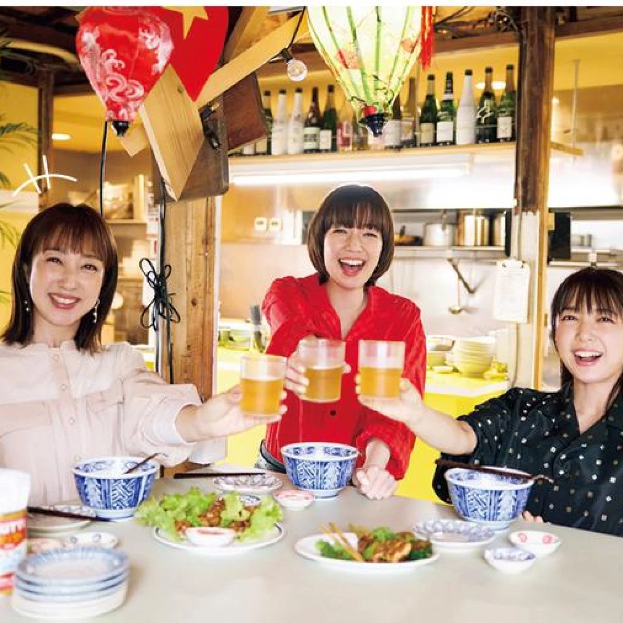 【写真】川田裕美×佐藤栞里×上白石萌音、仲よし3人が東京散歩