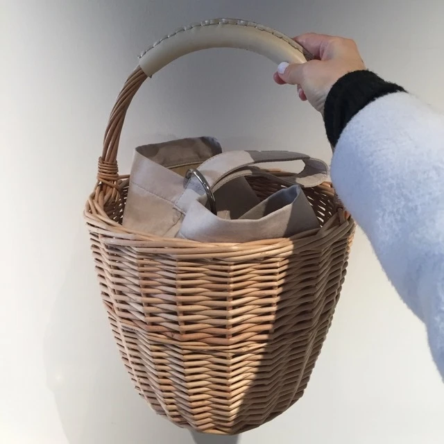 フレイアイディーで発見!旬の「バケツ型バスケット」
