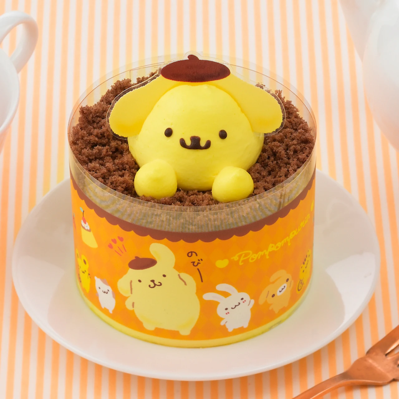 【銀座コージーコーナー】ポムポムプリンがケーキに♡　ティータイムが盛り上がるサンリオキャラクターズのプチケーキには新顔も♪