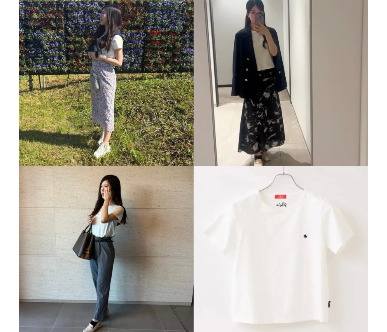 【白Tシャツコーデ迷子必見♡】丸の内OLの垢抜け着回し3選