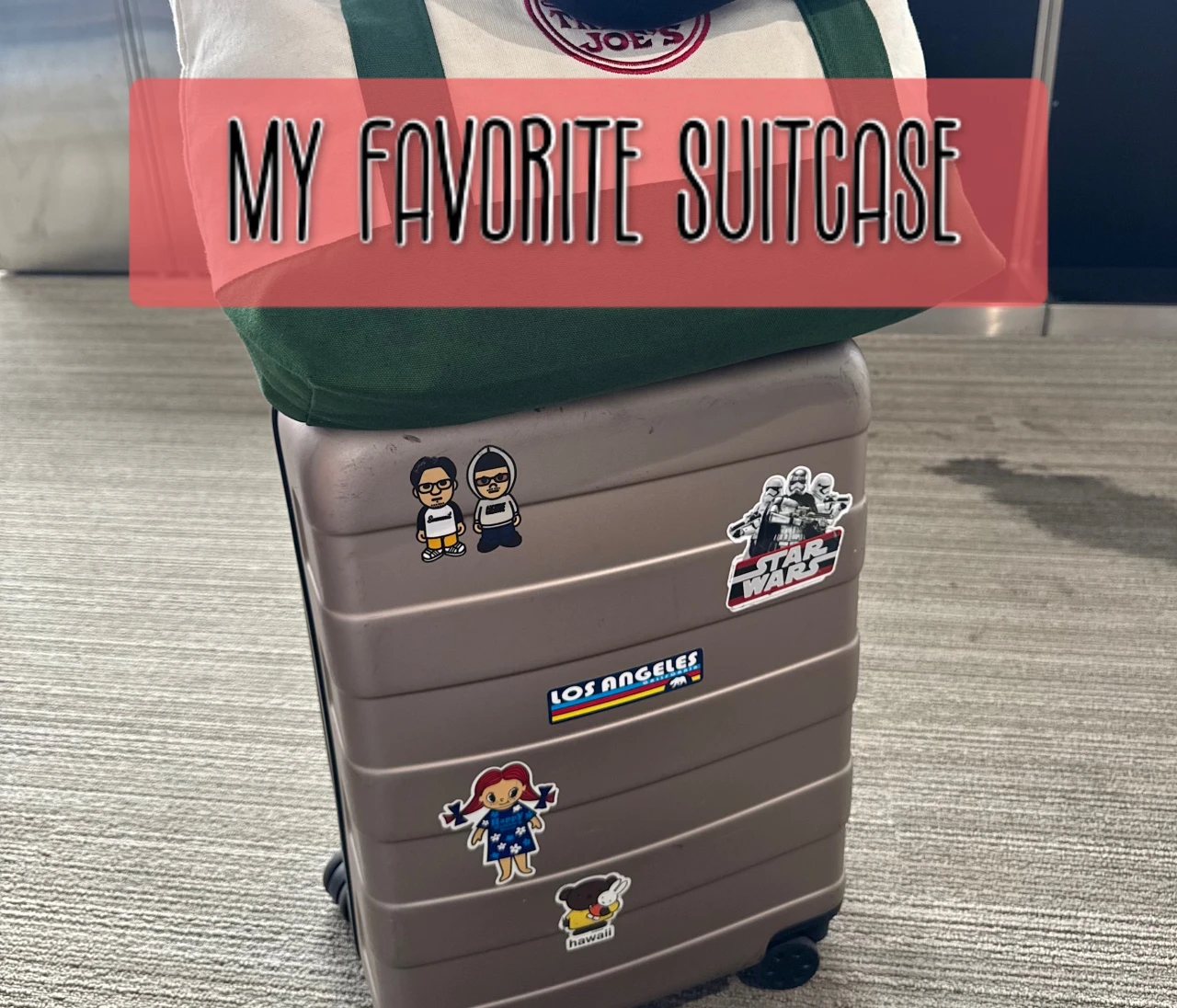 荷物多め女子旅の味方 #お気に入りスーツケース