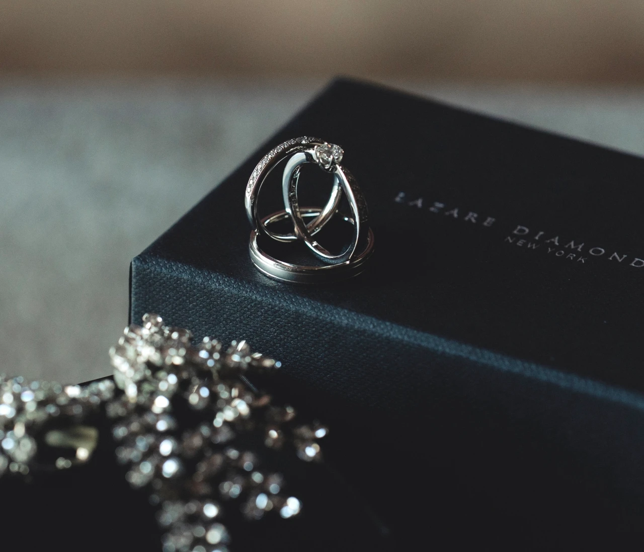 「虹色に輝くダイヤモンド」で選んだ、New York発 世界3大カッターズLAZARE DIAMONDの #結婚指輪