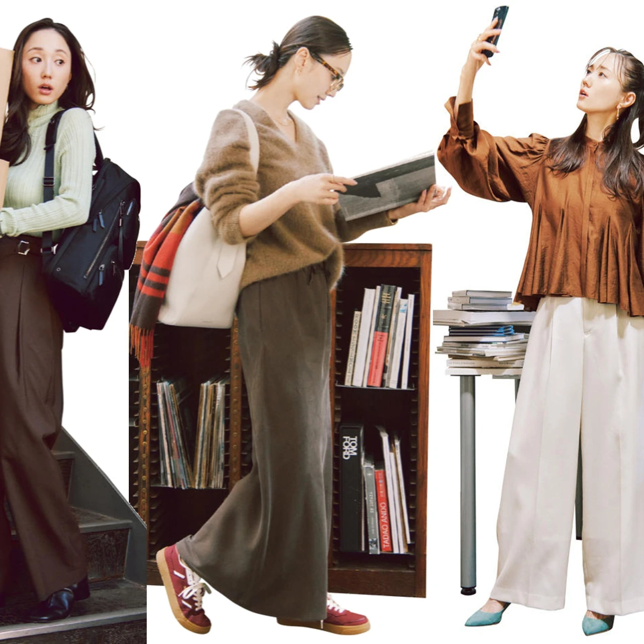 【ブラウン軸 着回しコーデ15Days】今月のゲストはラランド･ニシダさん！秋の着回しストーリー