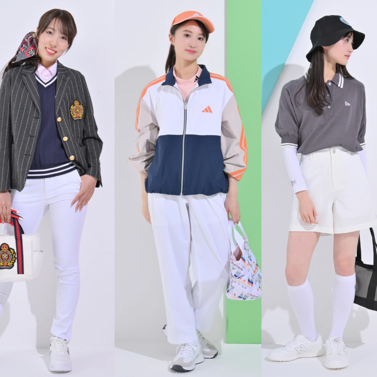 おしゃれで動きやすい！ ゴルフフェアのパンツコーデ9選【30代のためのゴルフウェア】