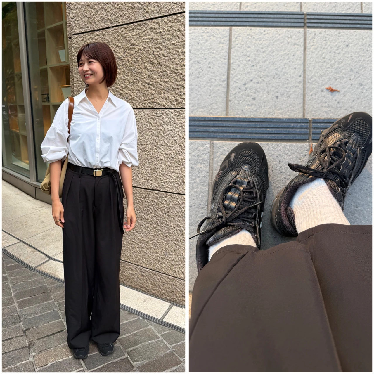 きれいめもカジュアルも！頼れるNew Balance（ニューバランス）の黒スニーカー＃スニーカー部