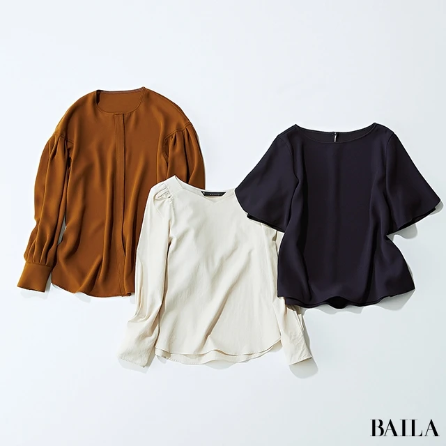 30代の通勤コーデに欠かせない!【360°全方位モテ着映えトップス】はこの5タイプ