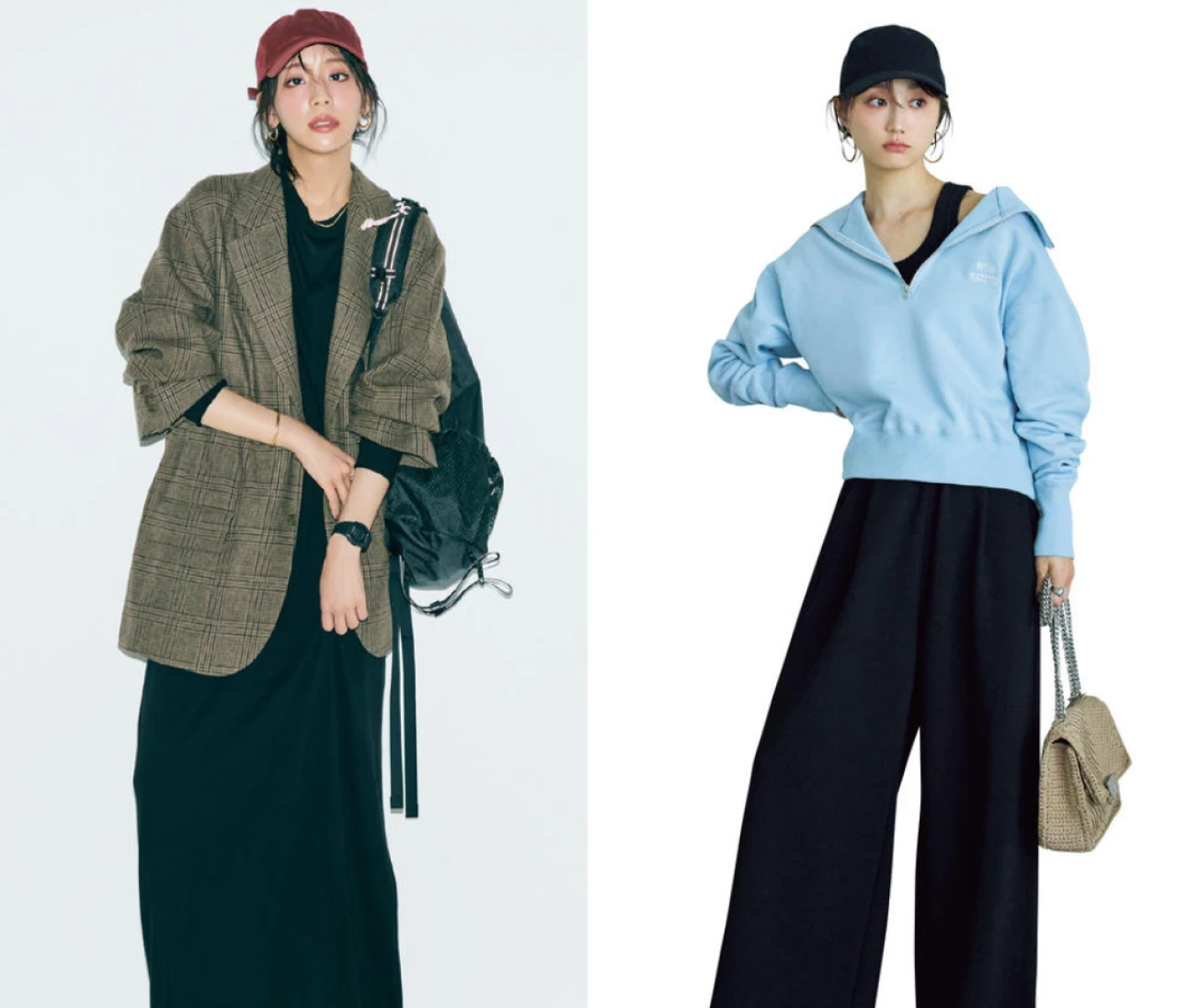 【2025秋】30代 レディースキャップコーデ12選。 過ごしやすい秋こそキャップでアクティブに！ 秋色着こなしにも大活躍。