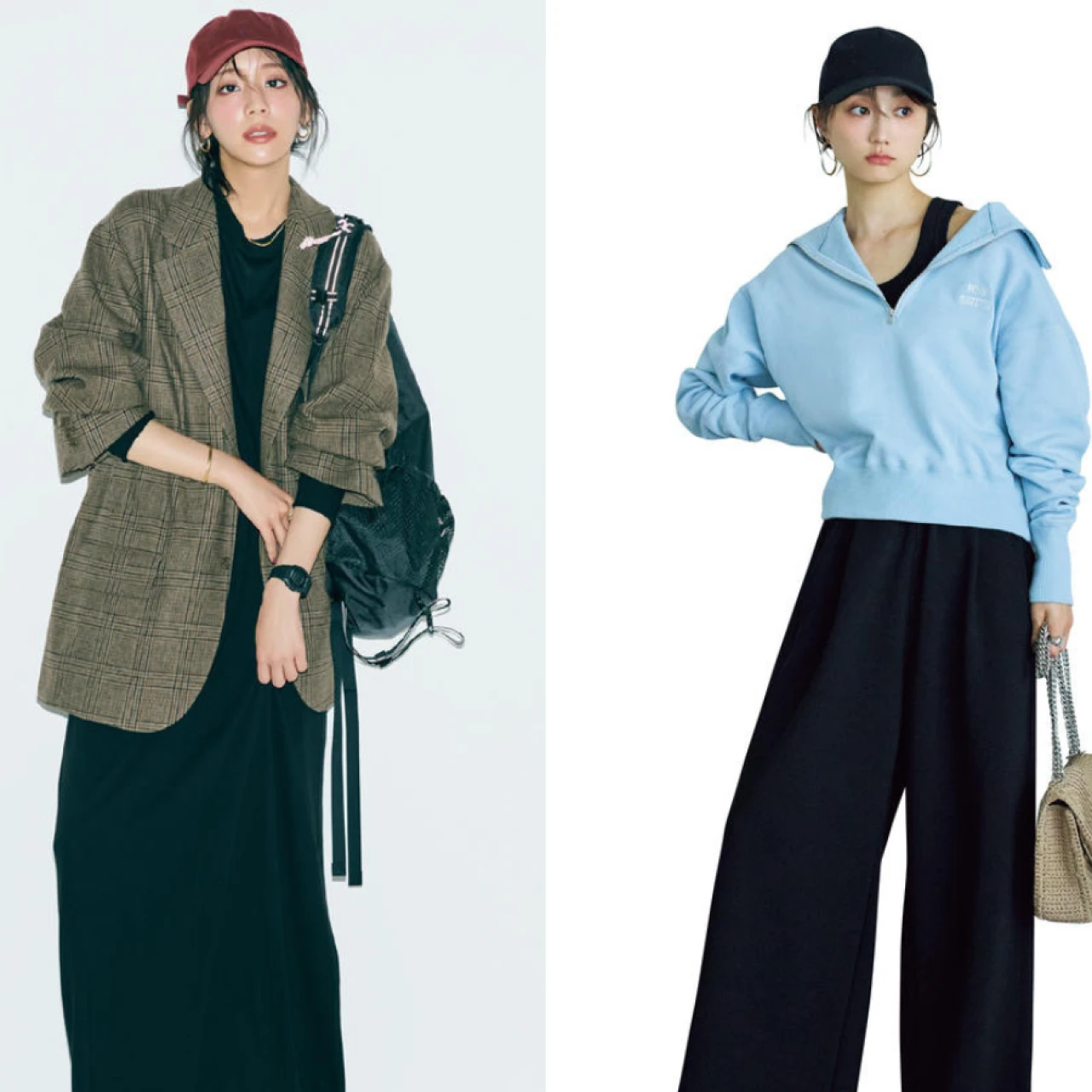 【2025秋】30代 レディースキャップコーデ12選。 過ごしやすい秋こそキャップでアクティブに！ 秋色着こなしにも大活躍。