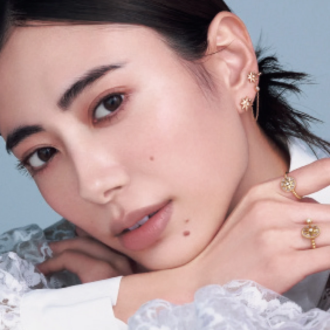 【DIOR(ディオール)】投資するなら心ときめく逸品に!土屋巴瑞季と「ローズ デ ヴァン」のリング【BAILAモデルズ×ステートメントジュエリー】