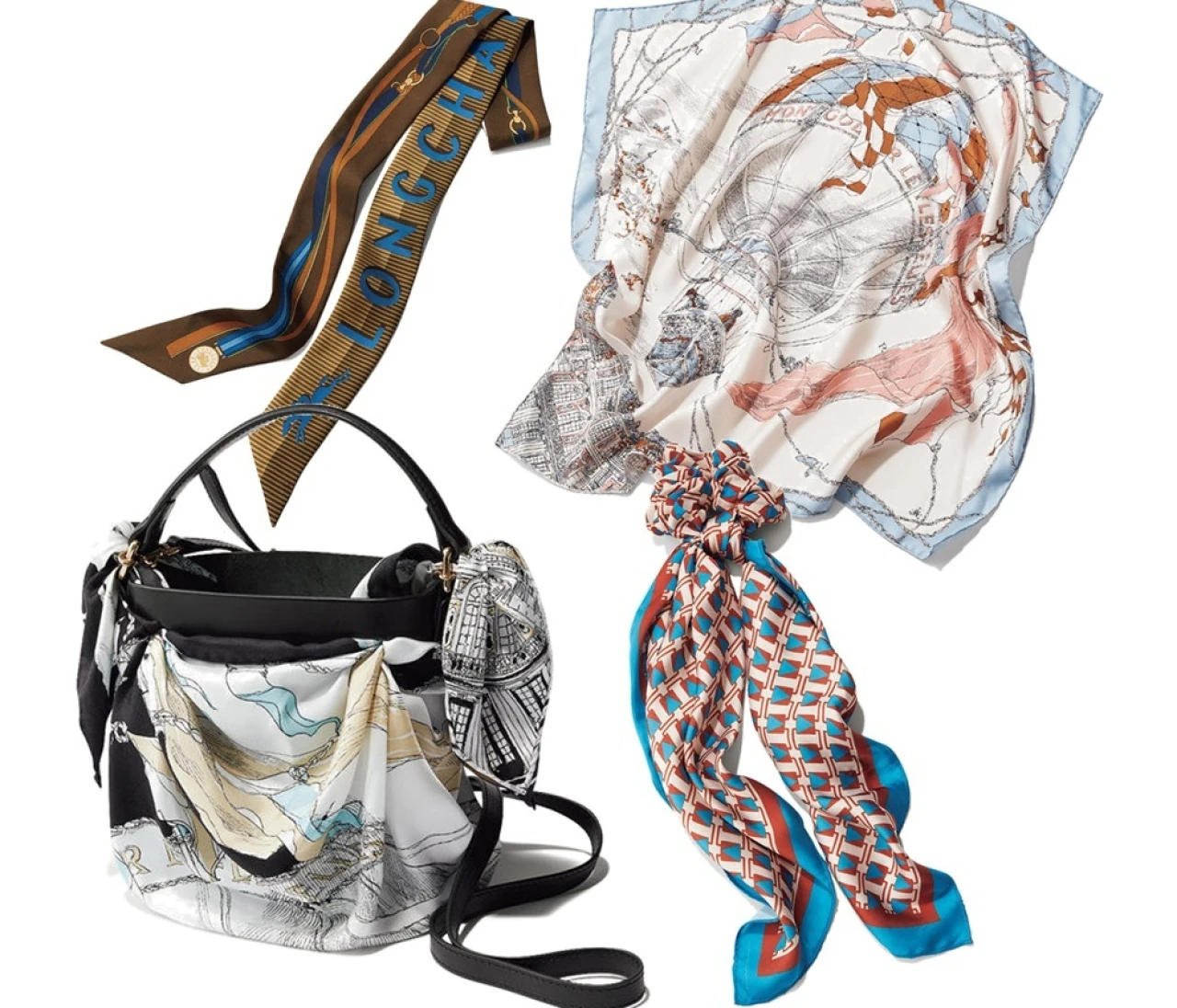 2025年秋、今どきスカーフの最新事情とは？ 海外セレブのつけこなしもチェック！