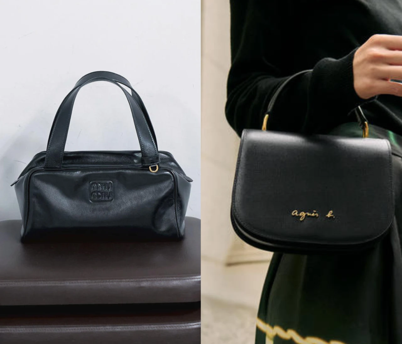 【大人女子の黒バッグ】”黒”のレザーバッグ10選。 エルメス、ボッテガ・ヴェネタ、MIUMIU…エレガントで品のある黒バッグが大人女子の相棒。