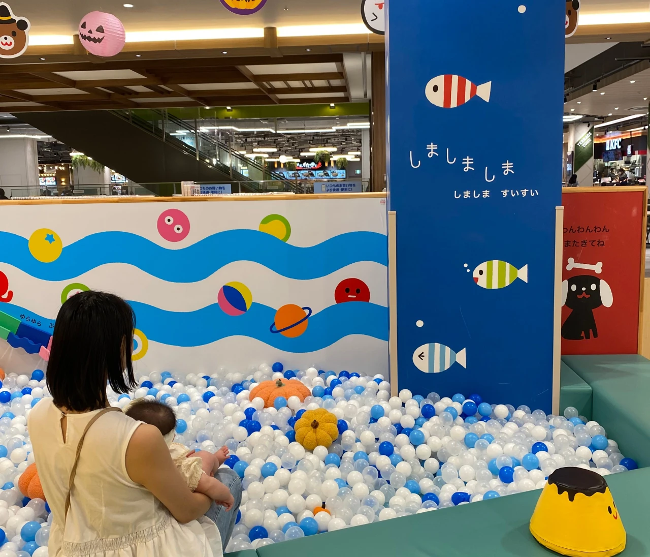 5ヶ月ベビーしまぐるらんどに行ってみた🌀#育休life