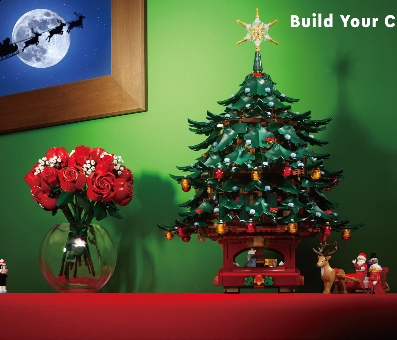 【レゴ（R）ブロック】ツリーの組み立て体験も！ 渋谷でポップアップイベント「Build Your Christmas」開催