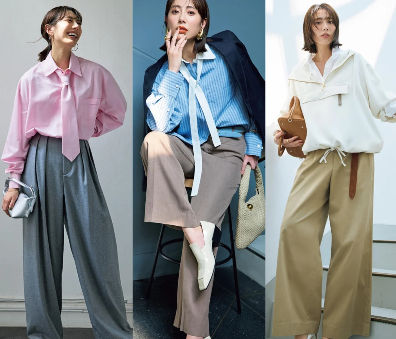 【低身長・高身長　今買うべき！ワイドパンツ・アワード2025〈まとめ〉】洒落感も、スタイルアップも、機能性も。優秀パンツが勢揃い！