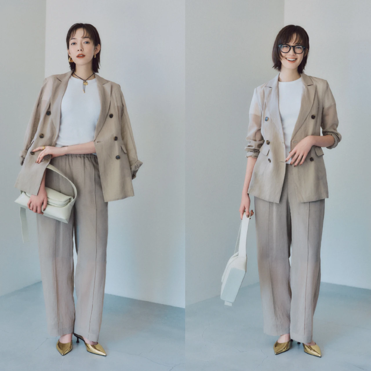 【素敵な彼女の“抜け感”の正体】 オンオフのさじ加減が重要！シーン別「ジャケット」の着くずし方