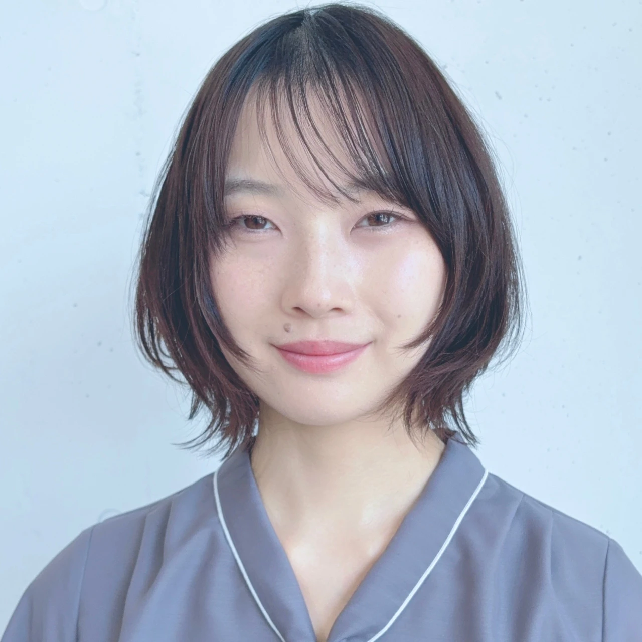 【ボブ・30代～40代大人の髪型】梅雨におすすめ！無造作レイヤーボブ