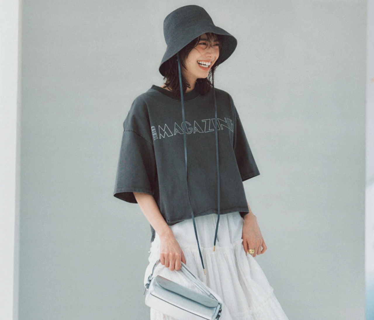 【THIRD MAGAZINE（サードマガジン）】カジュアル加減がちょうどいい「ロゴTシャツ」
