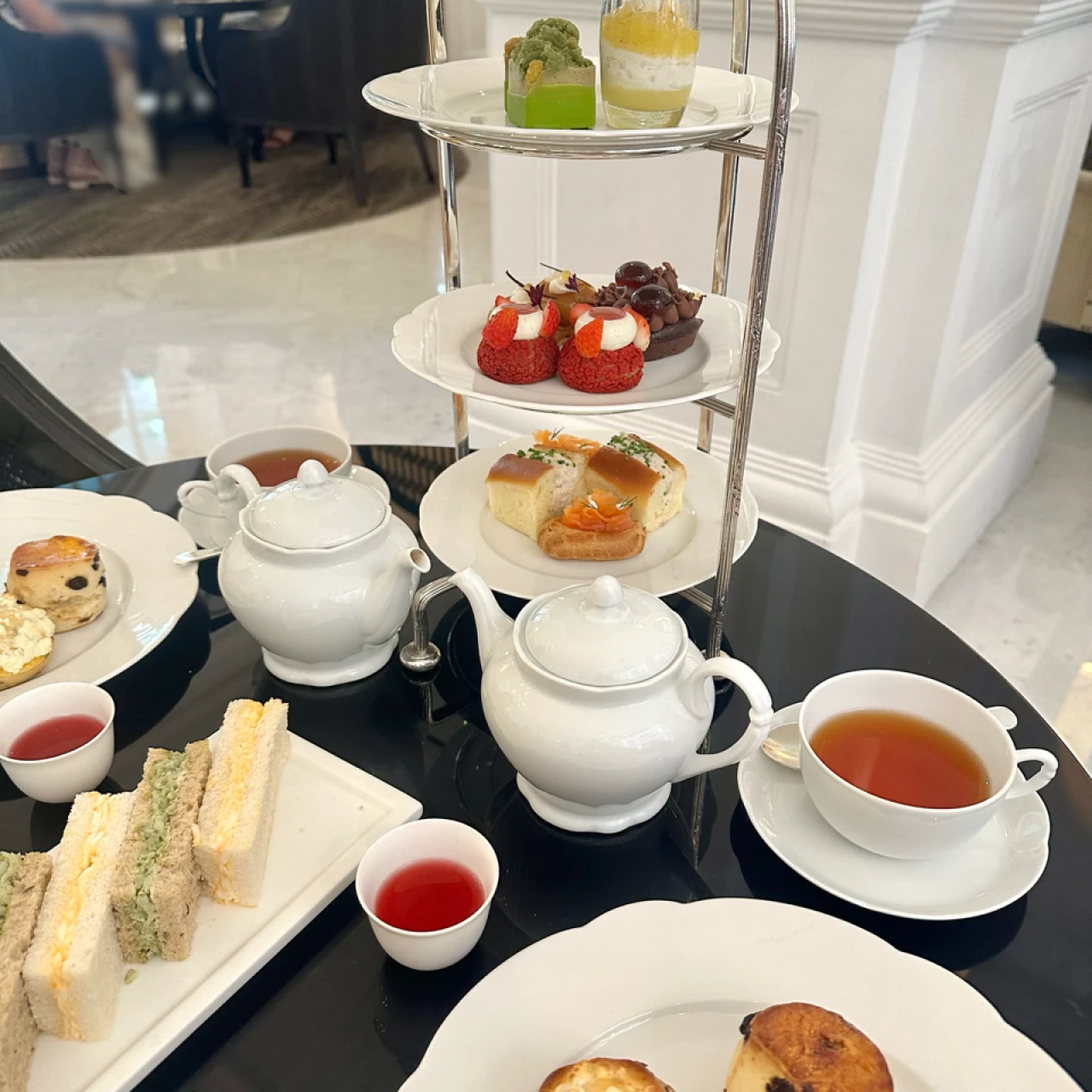 【シンガポール】憧れラッフルズホテルでアフタヌーンティー