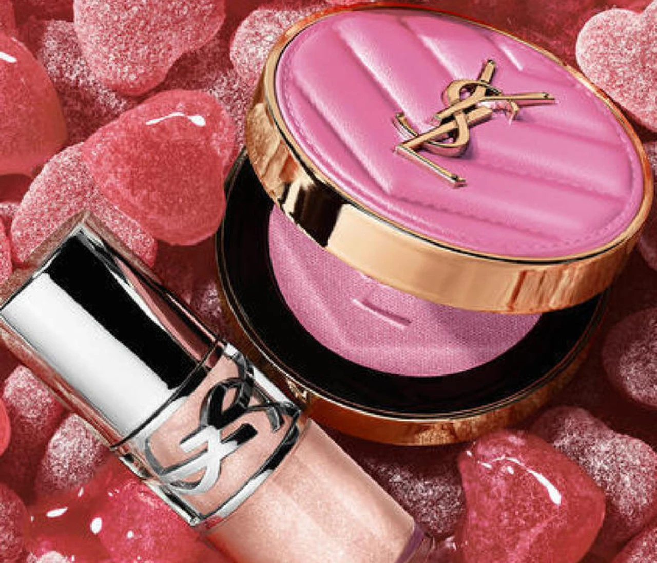 【YSL】甘いきらめきがスパーク!ラメがはじける新色