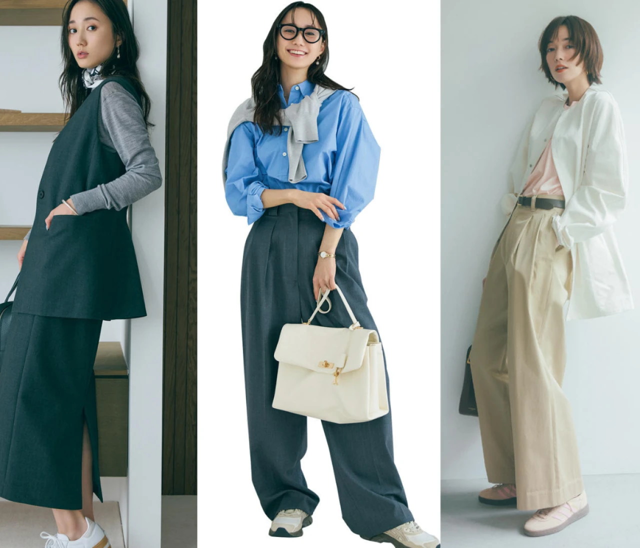 【最新】レディーススニーカーコーデ25選！ 休日、通勤どのシーンでもやっぱり大人女子にはスニーカーが似合う。最旬おすすめスニーカーもチェック！