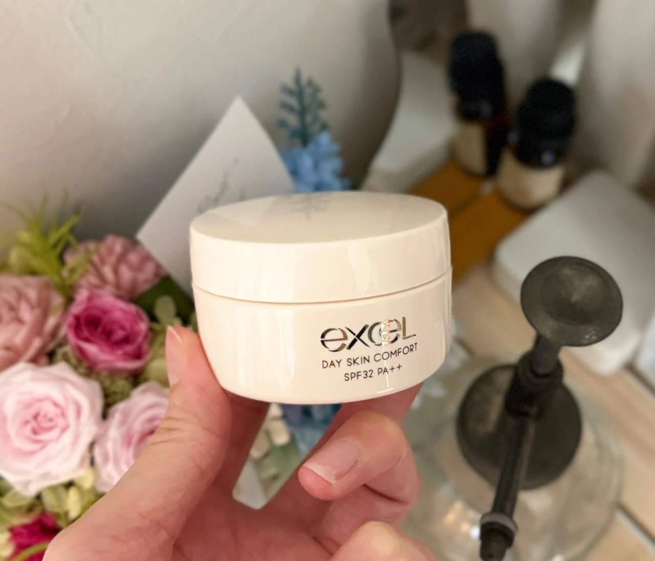 【エクセル デイスキンコンフォート】こんなの欲しかった！朝用スキンケアUVクリームで乾燥&紫外線対策！