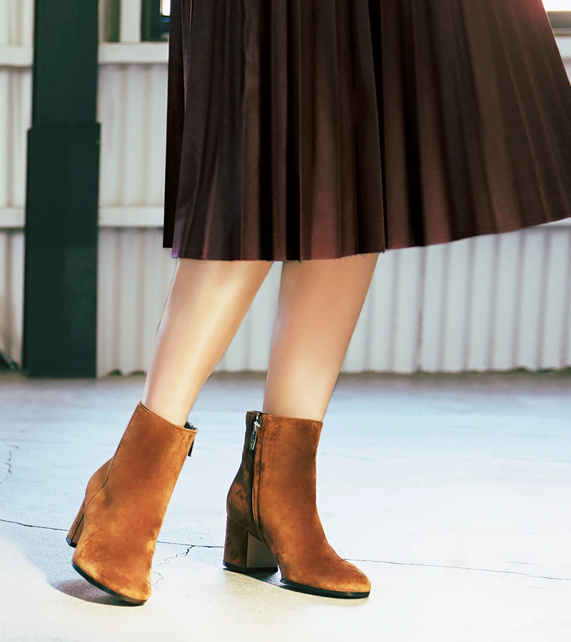 ブーツはいまが買いどき。毎日履きたくなる無敵のブーツは色、丈、素材で選ぶ