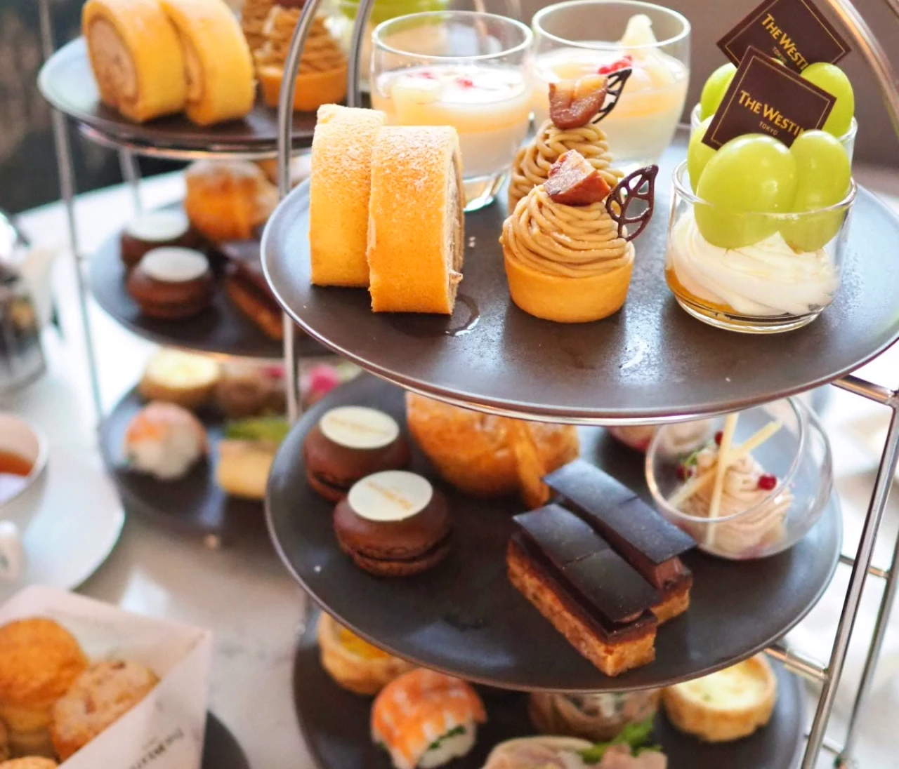 【ウェスティンホテル東京】秋のアフタヌーンティーを実食！栗・シャインマスカット・TWGを楽しむ恵比寿の秋時間