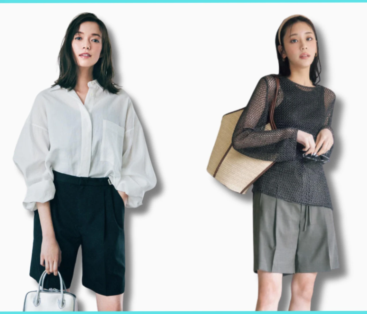 【猛暑にはヘルシーな肌見せで】暑い夏に涼しげに、アクティブに楽しめる! 大人女子ショートパンツコーデ9選