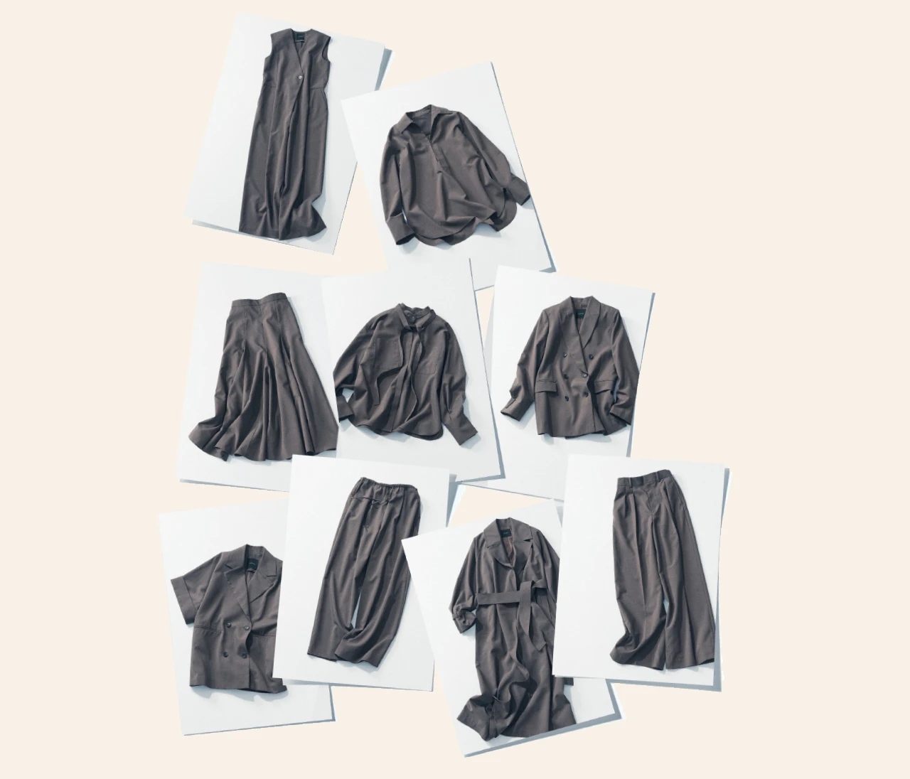 洗濯機で洗えてお手入れもラク！ バリエーション豊富な「N.O.R.C（ノーク）」のカセット服を通勤服に