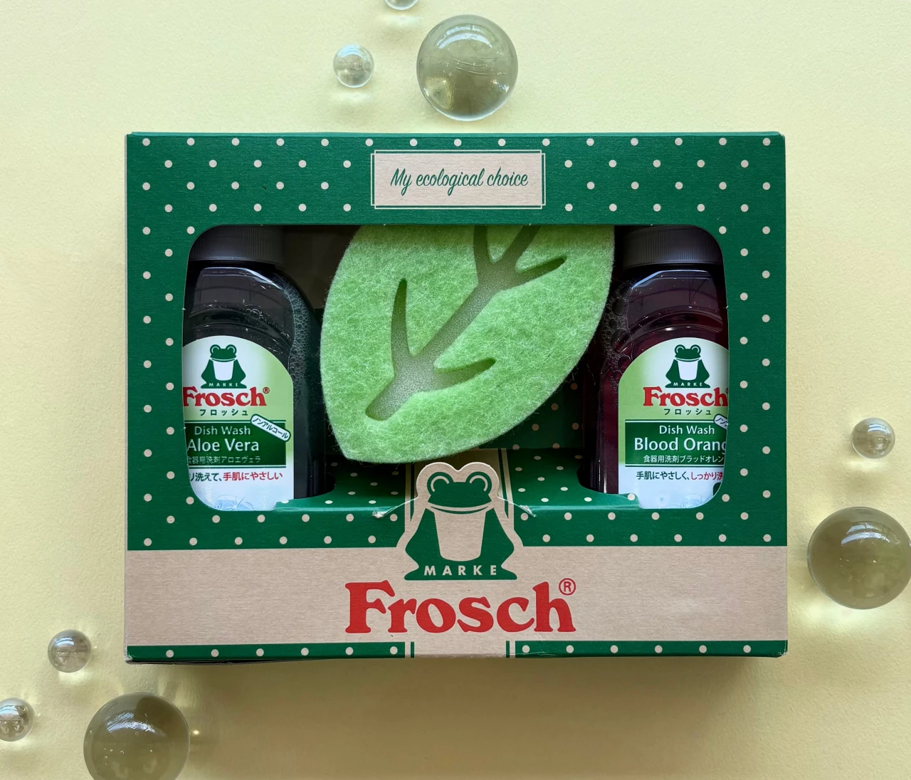 プチギフトにも！Froschのミニ食器用洗剤セットが便利