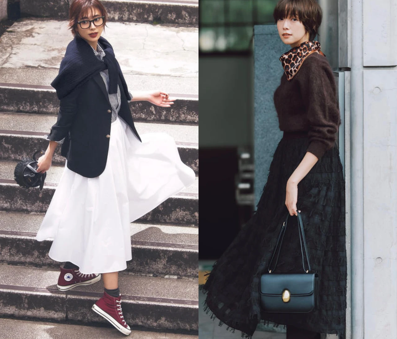 【2026年春】大人女子「フレアスカート」コーデ19選。きれいめもカジュアルも叶う最旬着こなし。