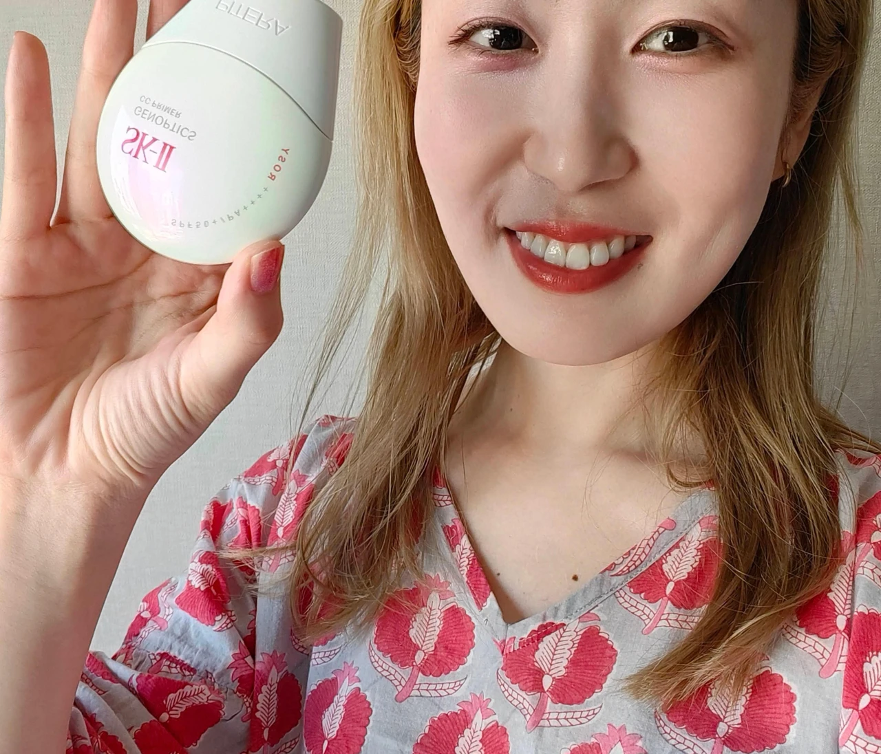 私のおすすめUVコスメ★SK-II ジェノプティクス CC プライマー: ロージーピンク