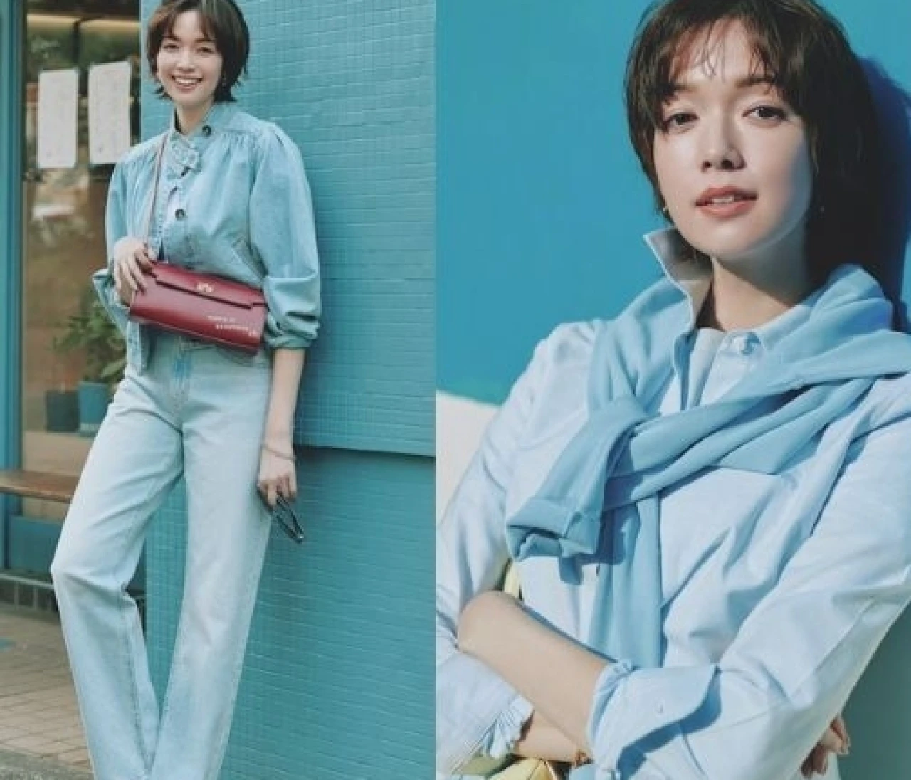 まとうだけで好印象！2026最新「サックスブルー」コーデ＆小物まとめ