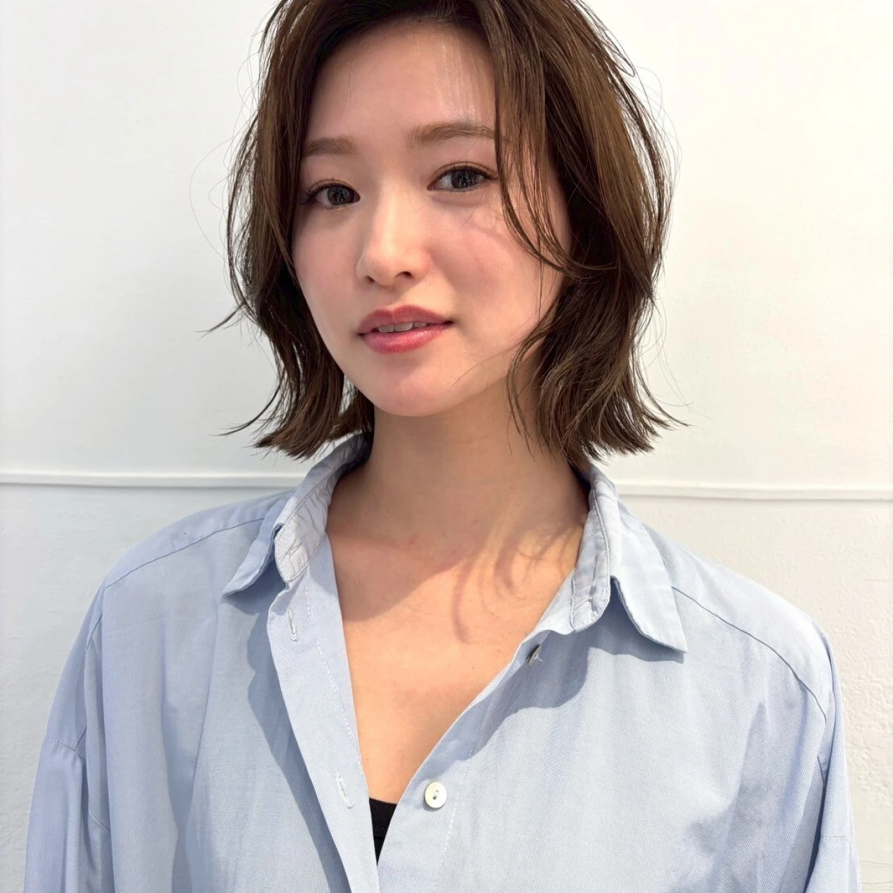 【ボブ・30代～40代大人の髪型】夏のトレンドへア！柔らかシースルーボブ