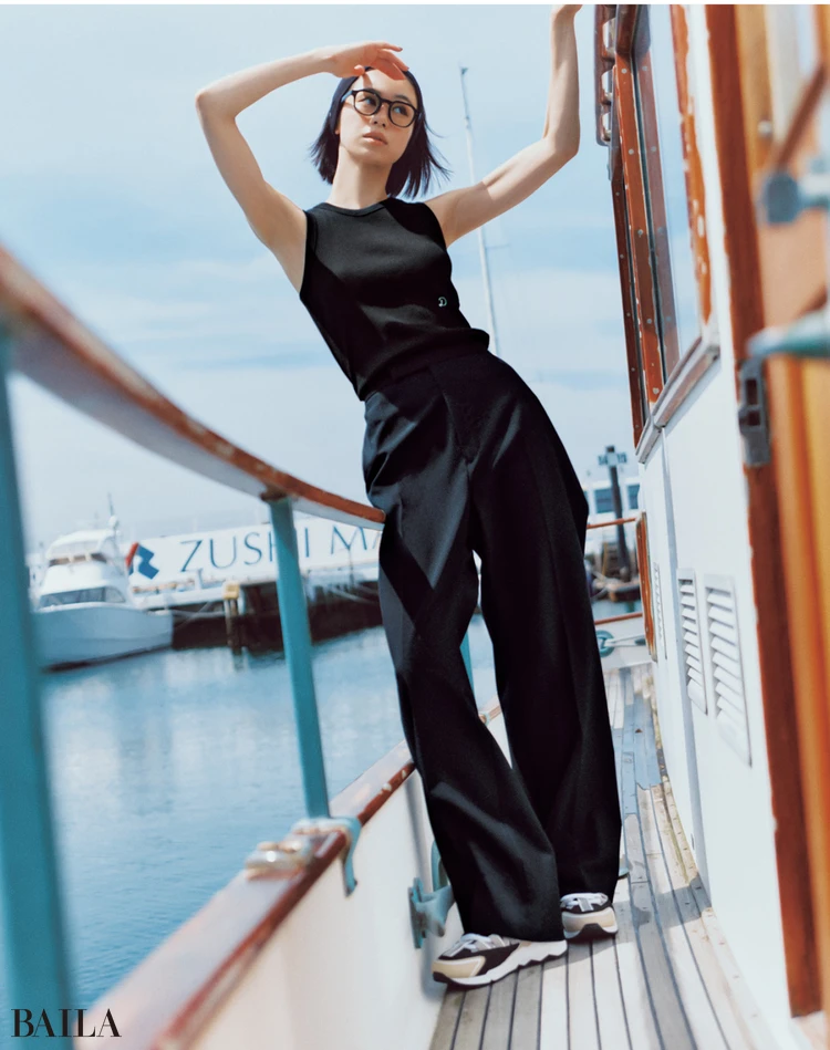 佐藤晴美 どこかにメンズっぽさやストリート感を