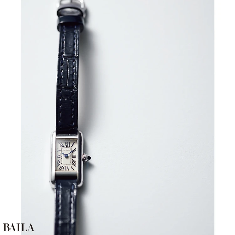 38歳　CARTIER　タンク アロンジェ