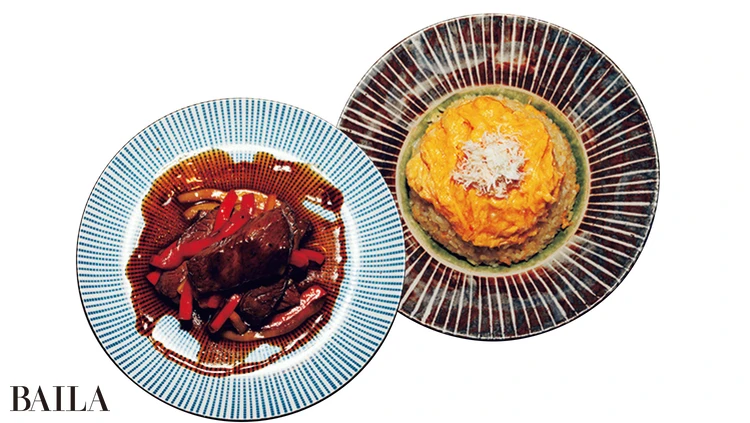 中華料理の鉄板である青椒肉絲や蟹玉チャーハンも、こちらの手にかかれば五感を刺激するハイセンスなお料理に。女友達も大満足するはず。