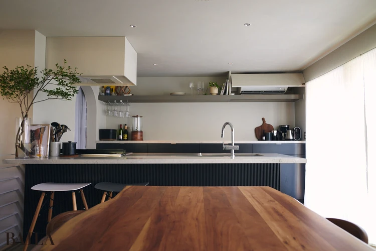 注文住宅のオープンキッチン