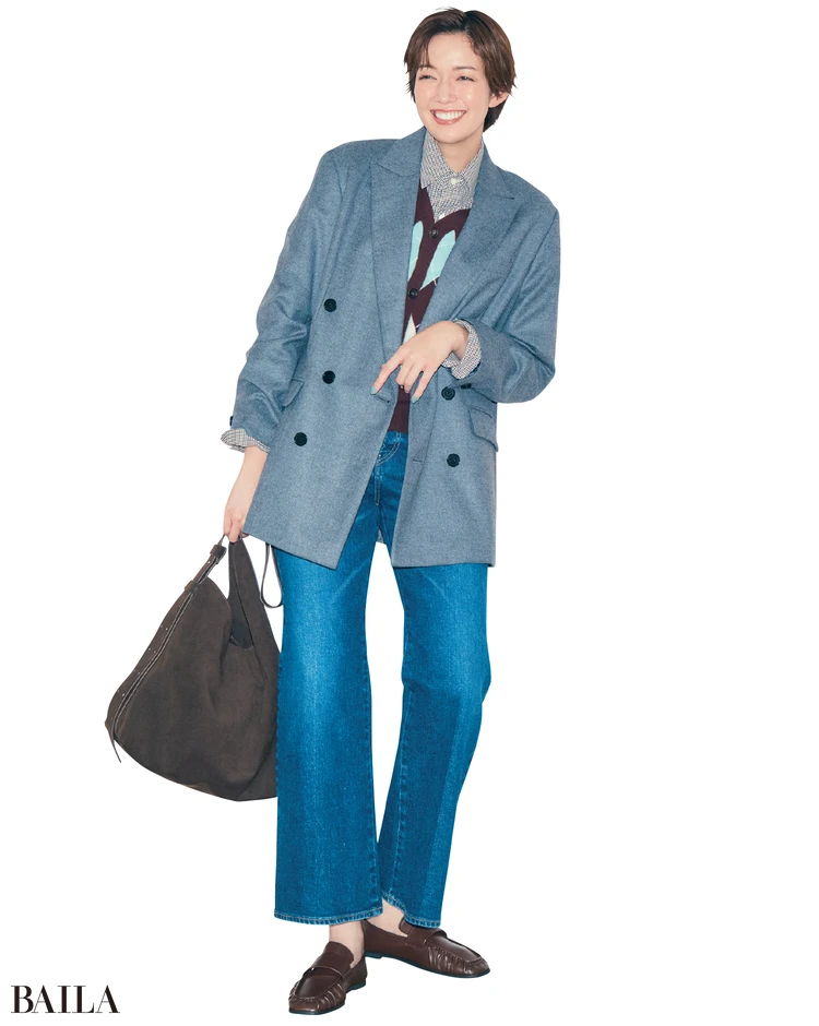 《多忙度10%》コーデする余裕がある日は…