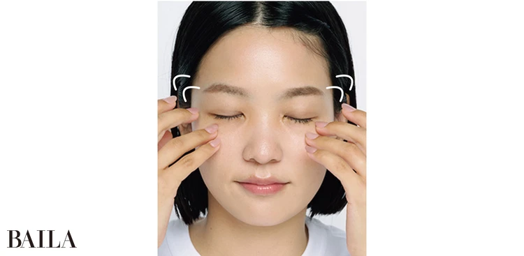 ピアノを弾くように 軽やかにタッピング