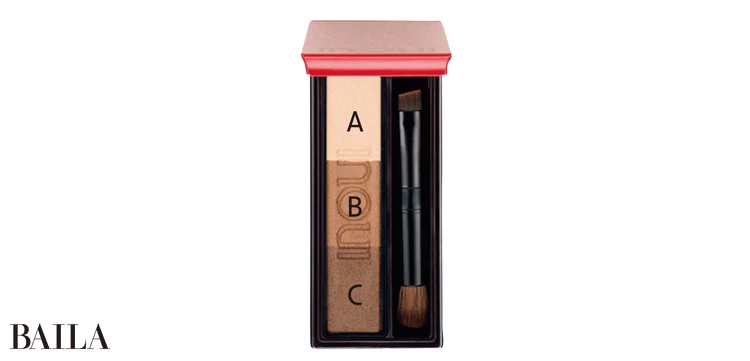 インウイ アイブロウパレット 02 ¥4950/資生堂