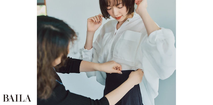 ウエスト前だけイン