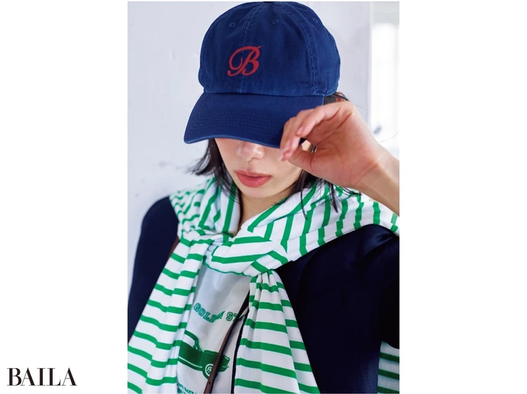 定番ジャケットをスポーツmixでぐっと今っぽく