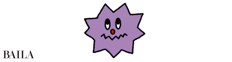 摩擦と角質がタッグ【ごわつき】