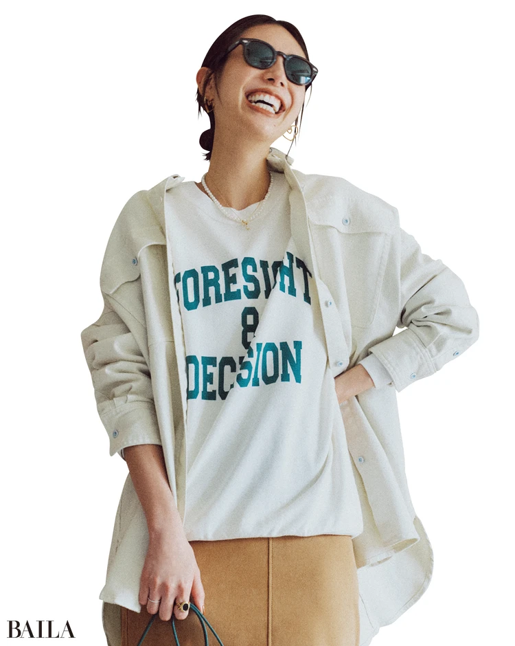 定番ワンツーだからこそ自在に盛るのが印象的！