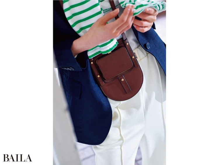 定番ジャケットをスポーツmixでぐっと今っぽく