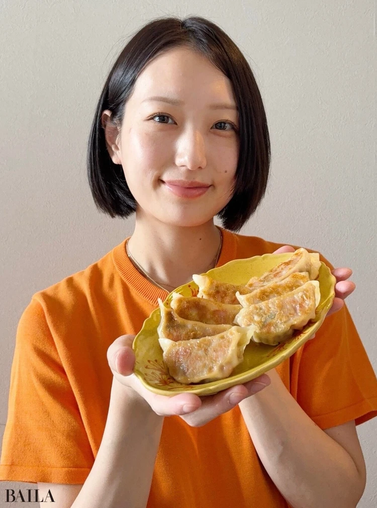 長谷川あかり レシピ トマトとしらす、大葉の夏餃子と長谷川さん